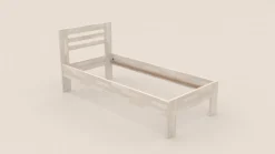 Łóżko pojedyncze z litego drewna Jona, 80x200 cm, Buk, BO 102