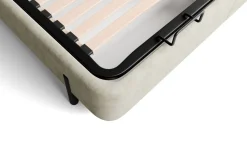 Łóżko tapicerowane Bali 2.0, Amour 5504, box front lift, 160x200 cm
