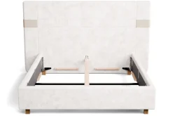 Łóżko tapicerowane Palladium Frame Standard, Natural, 160x200 cm