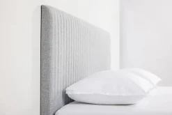 Łóżko tapicerowane TEMPUR® Arc Vertical, Static Slatted, Black/Oak, Brown, 180x200 cm