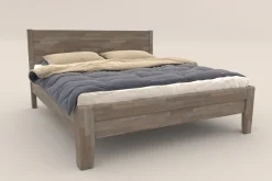 Łóżko z litego drewna - buk naturalny Sion K1, BO105, 140x200 cm