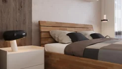 Łóżko z litego drewna Levanto 80x200 cm, wersja BO101, bez modyfikacji