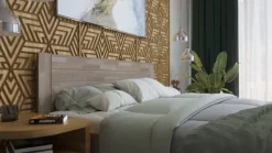 Łóżko z litego drewna Olten, 80x200 cm, Buk, BO 105, Bez modyfikacji