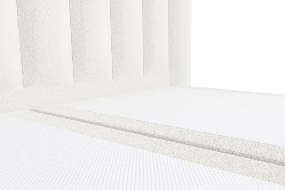 Luksusowe tapicerowane łóżko typu boxspring Atlantis, Nobu 1, 160x200 cm