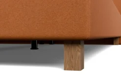 Luksusowe tapicerowane łóżko typu boxspring Cristal, Prizma Oregon, 160x200 cm