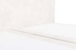 Luksusowe tapicerowane łóżko typu boxspring Palladium, Natural, 160x200 cm