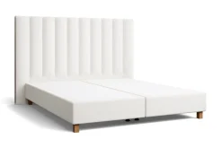 Luksusowe tapicerowane łóżko typu boxspring Atlantis, Nobu 1, 180x200 cm