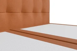 Luksusowe tapicerowane łóżko typu boxspring Cristal, Prizma Oregon, 180x200 cm
