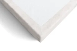 Luksusowe tapicerowane łóżko typu boxspring Palladium, Natural, 180x200 cm