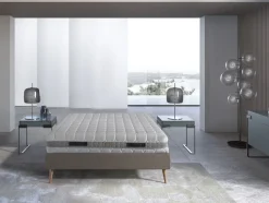 Luksusowy materac z jedwabistym dotykiem syntetycznego kaszmiru Cashmere Plus Comfort 4.5, 140x200 cm