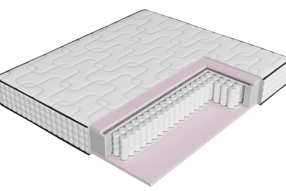 Materac sprężynowy Comfort Ease, 140x200 cm