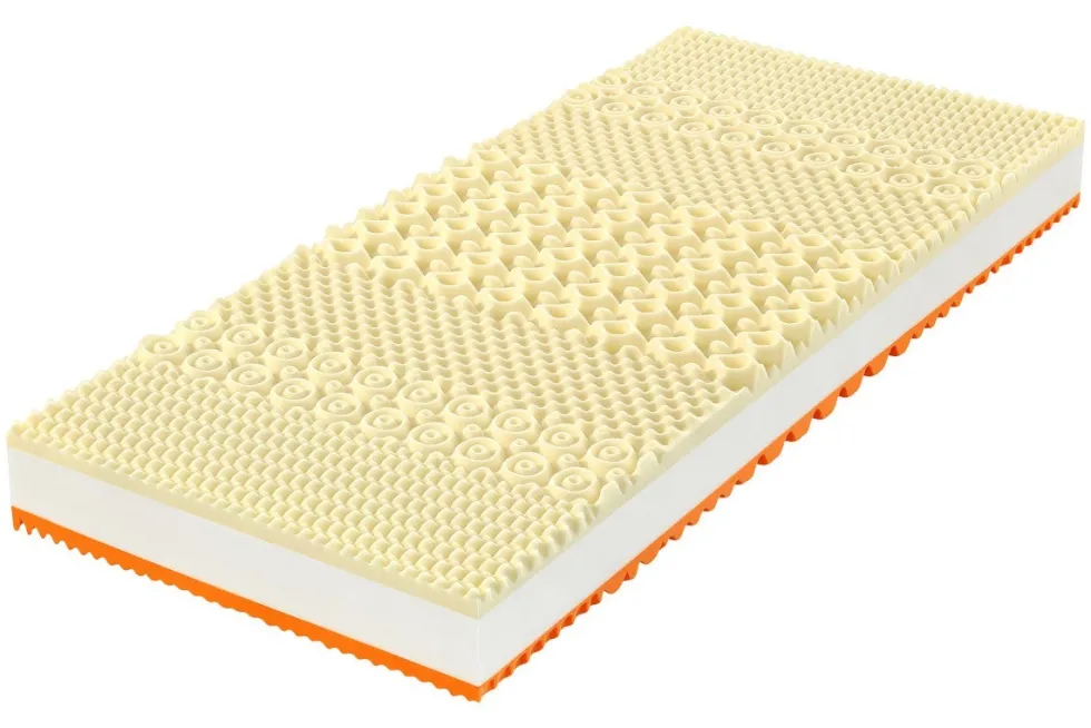 Materac ze strefami masującymi – Bohemica Active Visco Bamboo, 80x200 cm