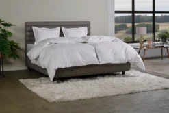 Pościel bawełniana Jacquard Cotton, kolor biały, 140x200 cm