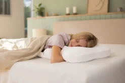 Poduszka ergonomiczna zapewniająca wyjątkowe oparcie w trakcie spania na brzuchu TEMPUR® Ombracio 2.0, 60x50 cm